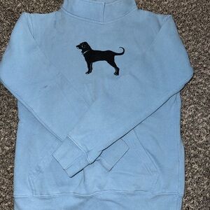 Women's Black Dog Sweatshirt
